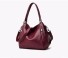 Damen-Lederhandtasche M1320 weinrot