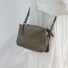 Damen-Lederhandtasche M1339 khaki