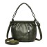 Damen-Lederhandtasche M1360 oliv