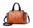 Damen-Lederhandtasche M1438 braun