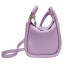 Damen-Lederhandtasche M1441 hellviolett