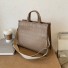 Damen-Lederhandtasche M1515 khaki