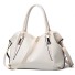 Damen-Lederhandtasche M1517 creme