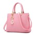 Damen-Lederhandtasche M1591 rosa