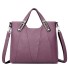 Damen-Lederhandtasche M1669 hellviolett