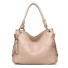 Damen-Lederhandtasche M1688 beige