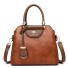 Damen-Lederhandtasche M1700 braun