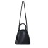 Damen-Lederhandtasche M1750 schwarz