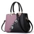 Damen-Lederhandtasche M734 hellviolett