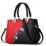 Damen-Lederhandtasche M734 rot