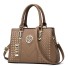 Damen-Lederhandtasche M780 braun