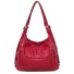 Damen-Lederhandtasche M785 rot