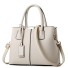 Damen-Lederhandtasche M790 creme