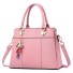 Damen-Lederhandtasche M793 rosa