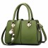 Damen-Lederhandtasche M794 oliv