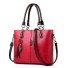 Damen-Lederhandtasche M813 rot