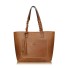 Damen-Lederhandtasche M818 braun