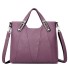 Damen-Lederhandtasche M826 hellviolett