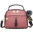 Damen-Lederhandtasche M831 altrosa