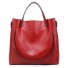 Damen-Lederhandtasche M847 rot