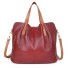 Damen-Lederhandtasche M910 weinrot