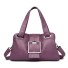 Damen-Lederhandtasche M918 hellviolett