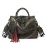 Damen-Lederhandtasche M930 oliv