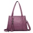 Damen-Lederhandtasche M966 hellviolett