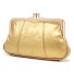 Damen-Ledertasche M383 golden