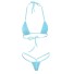 Damen-Micro-Bikini P399 hellblau