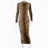 Damen-Midikleid mit Animal-Print 2