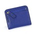 Damen-Minibrieftasche aus Leder M266 blau