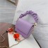 Damen-Minihandtasche aus Leder M1785 hellviolett