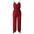 Damen-Overall mit gefaltetem Oberteil rot