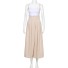 Damen-Overall mit weitem Bein beige