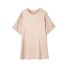 Damen-Oversize-T-Shirt A1330 beige