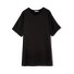 Damen-Oversize-T-Shirt A1330 schwarz