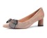 Damen-Pumps aus Wildleder mit Schleife Rosie J1762 khaki