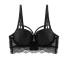 Damen-Push-up-BH mit Spitze Cristal schwarz