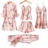 Damen-Pyjama-Set P2586 rosa