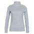 Damen-Rollkragenpullover A2183 grau