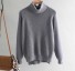 Damen-Rollkragenpullover A2964 grau