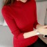 Damen-Rollkragenpullover G284 rot