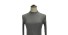 Damen-Rollkragenpullover J3274 dunkelgrau