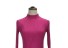 Damen-Rollkragenpullover J3274 dunkelrosa