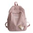 Damen-Rucksack aus Cord E889 rosa