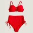 Damen-Schnürbikini P620 rot