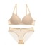 Damen-Set – Bralette-BH und Höschen beige