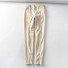 Damen-Skinny-Hose aus Kunstleder A234 beige