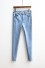 Damen Slim-Jeans J1765 hellblau